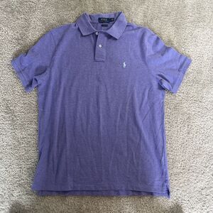 Polo Ralph Lauren Classic Fit Polo Shirt Purple Size Large